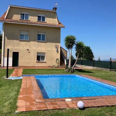 Finca A Cubelina. Casa Con Piscina En La Ria De Arousa Holiday home